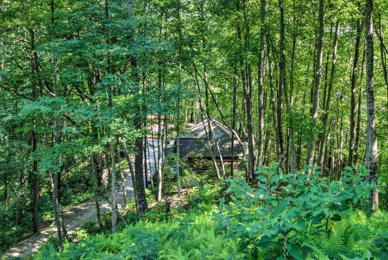 Cozy The Woodshop Cabin With Deck And Forest Views! Robbinsville Buitenkant foto