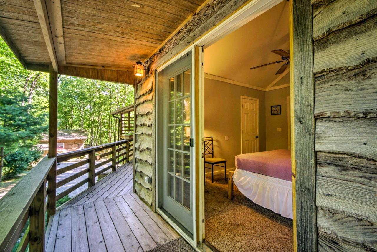 Cozy The Woodshop Cabin With Deck And Forest Views! Robbinsville Buitenkant foto
